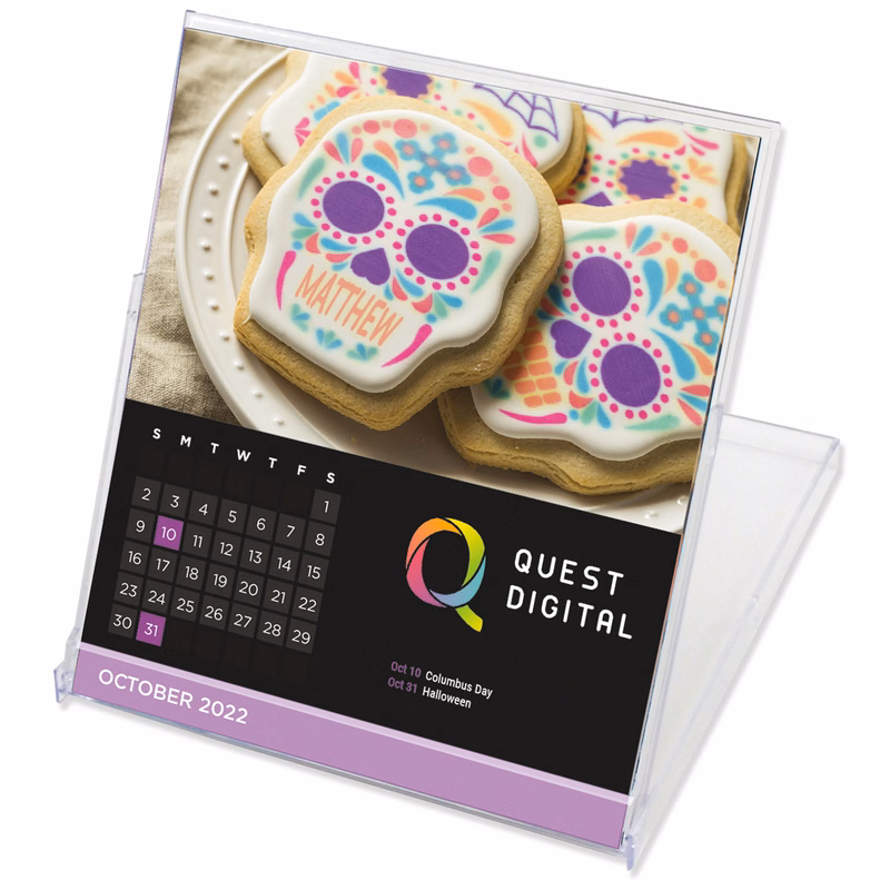 Jewel Case Calendar w/Name Personalization (CD Size)