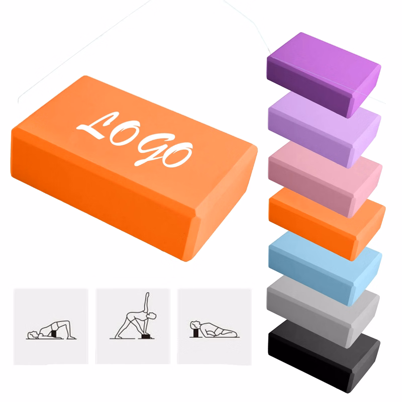 EVA Yoga Block Lightweight Pilates  0.44 lbs MOQ 10