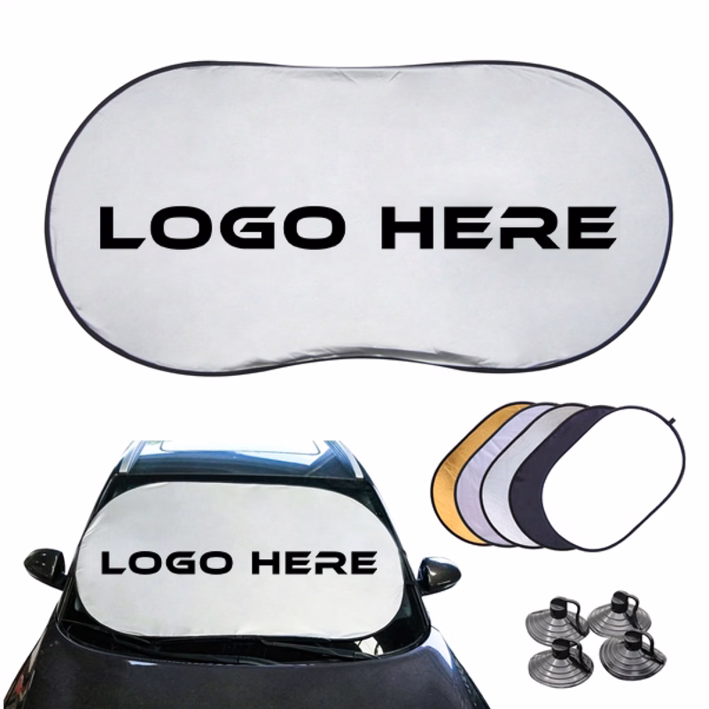 Car Windshield Sunshade With Suction Cup