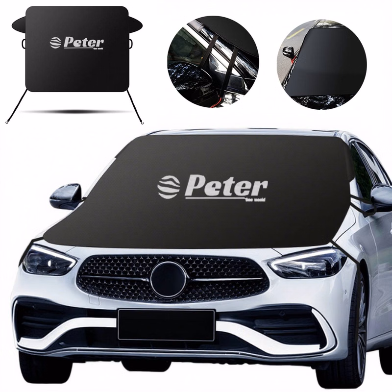 All-Season Oxford Car Windshield Sunshade