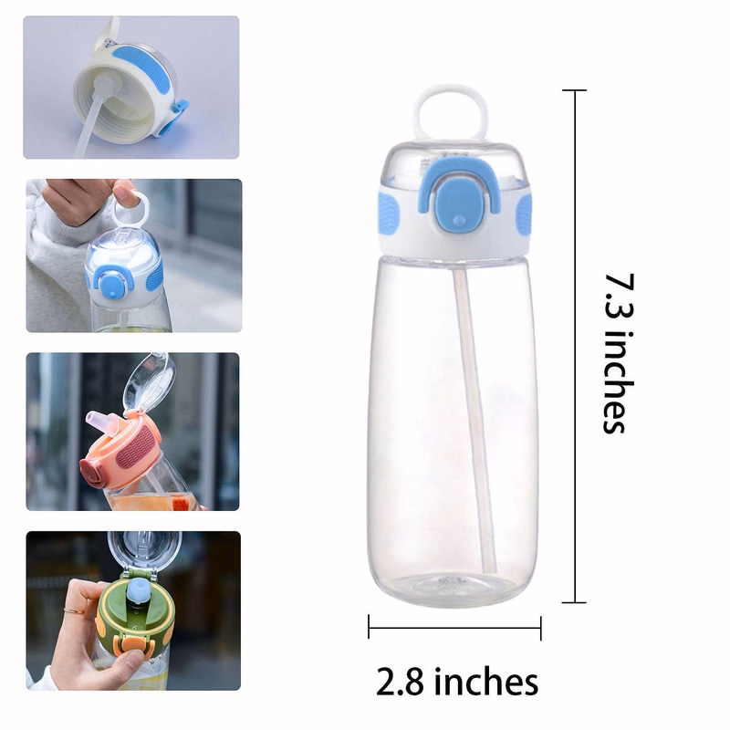 Plastic Sippy Cup W/ Pop-Up Lid