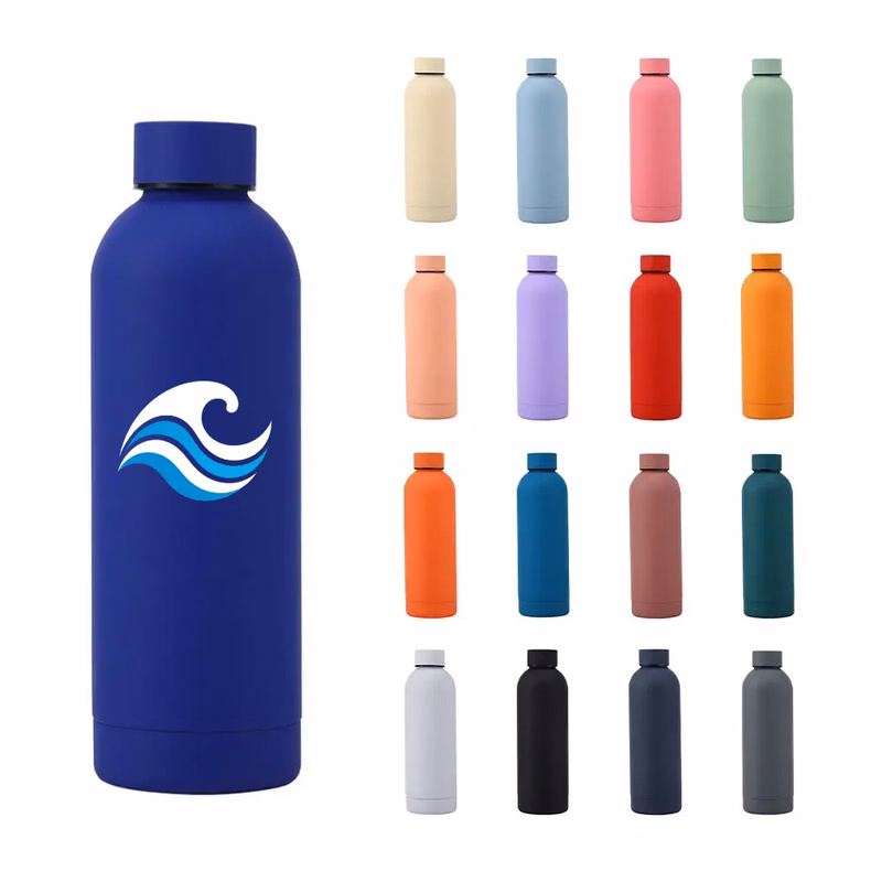 17 oz Double Wall Stainless Steel Sports Water Bottle