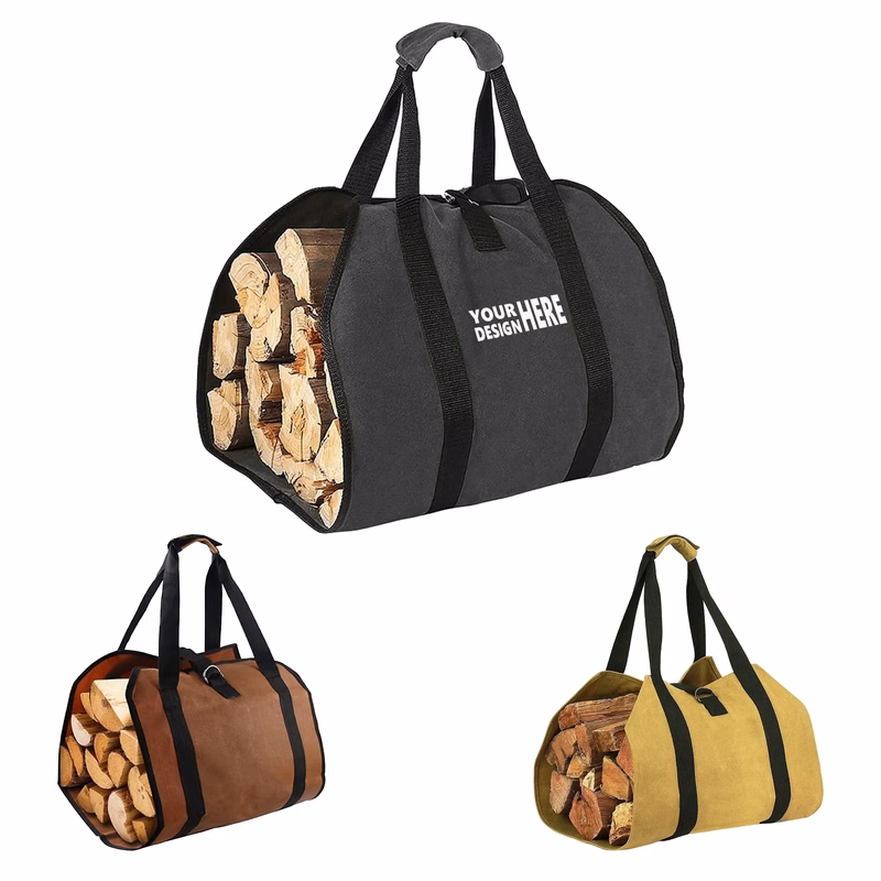 Outdoor Firewood Tote Bag