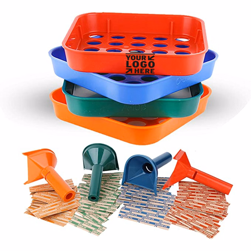 Coin Counter Tube Coin Sorter Tray