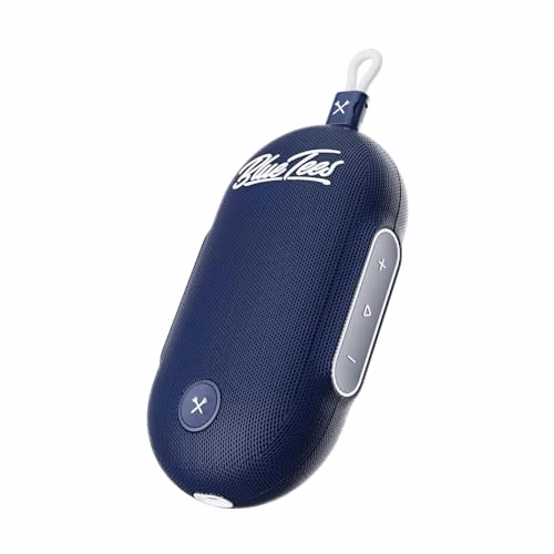 Blue Tees Golf Player Go - Compact GPS Speaker, Bluetooth Music & Audible GPS Distances, Auto Cou...