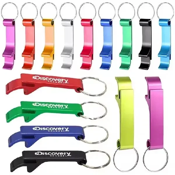Custom Aluminum 2.5 Inch Keychain Bottle Opener — Everyday Carry Bar Essential 1