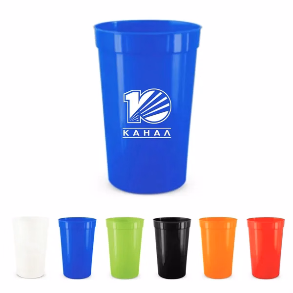 16 oz Food Grade Plastic Stadium Cup