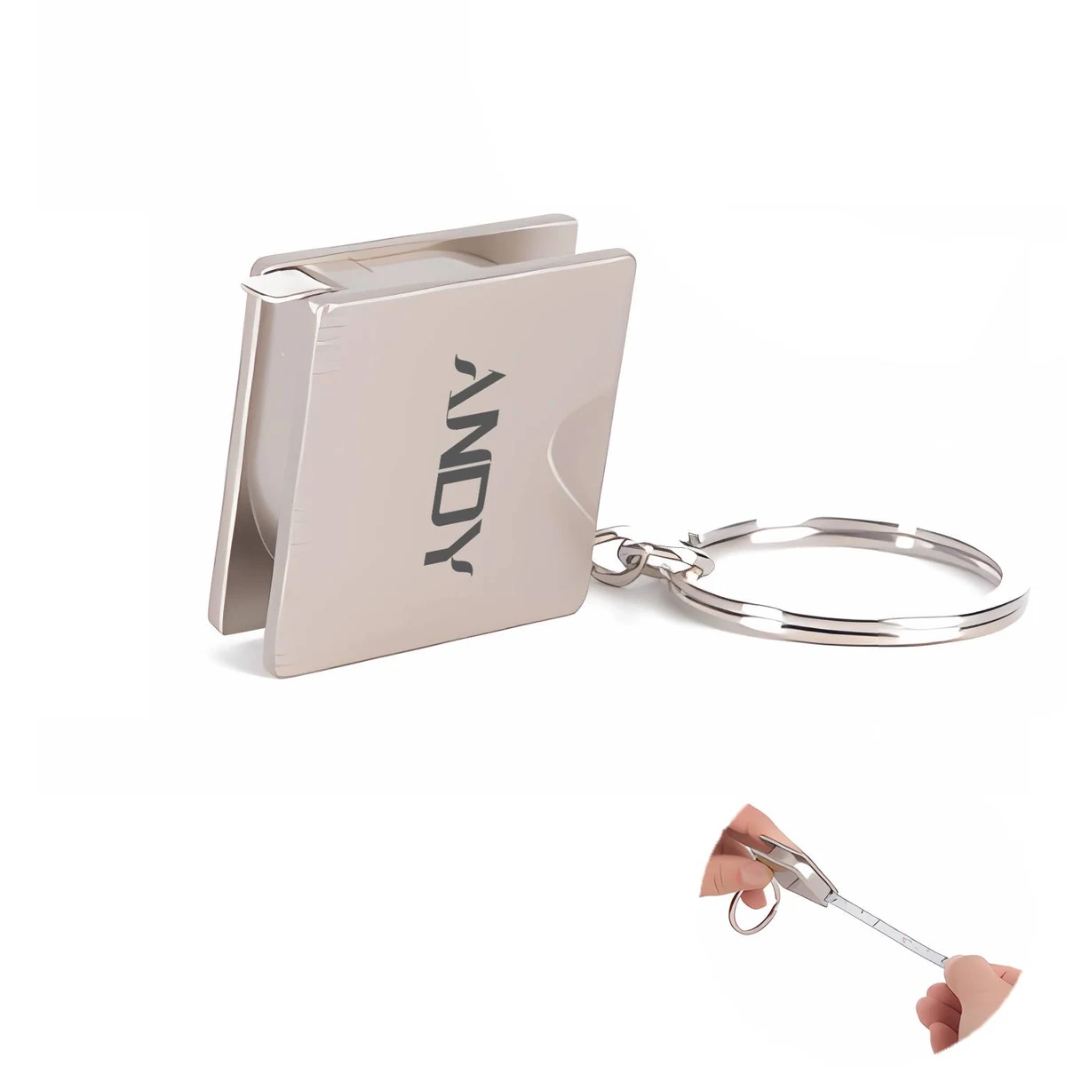 Keyring Pull Tape Measure 1