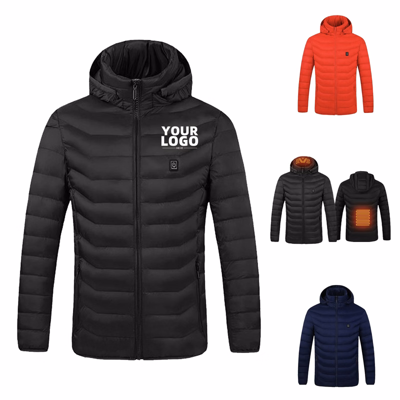 Unisex Heated Down Jacket