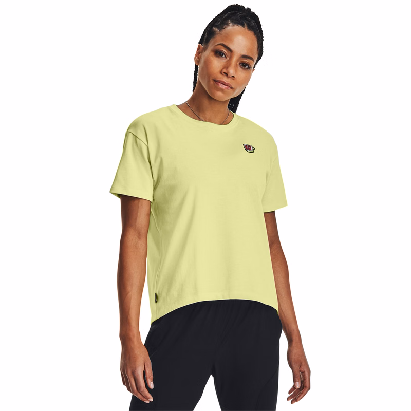Women's UA Text Heavyweight Short Sleeve