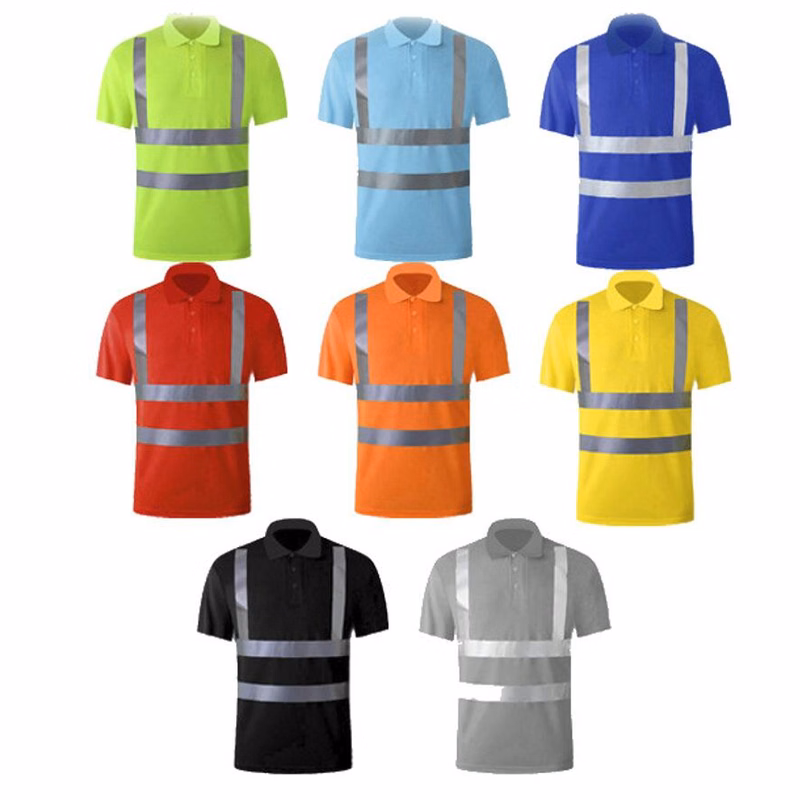 Reflective Safety Polo Shirt