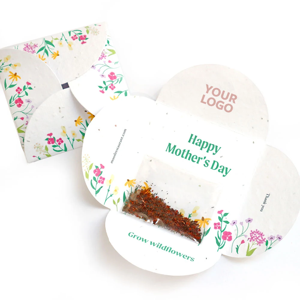 Blossom & Bloom Plantable Petal Card Seed Packet 1