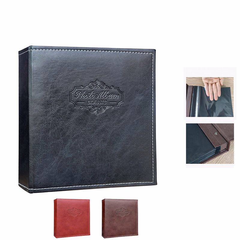 50 Sheets Leather Photo Ablum