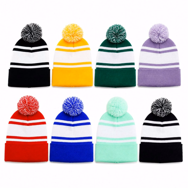 Jacquard Knit Winter Beanie