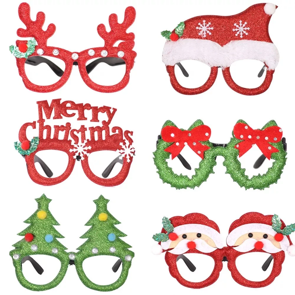 Cute Eyeglasses Frames for Christmas Glasses Party Decoratio 1