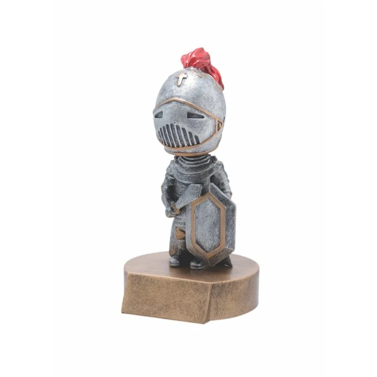 Knight - Crusader Mascot Bobble Head Figure 1