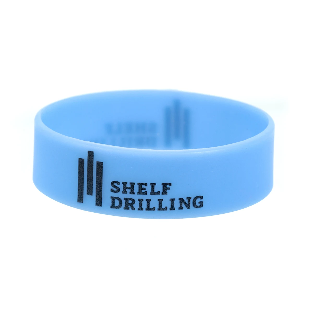 3/4" Rush Glow-in-the-Dark Silicone Wristband 1