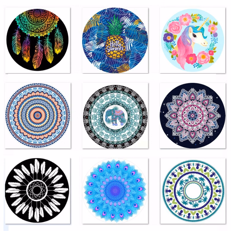 Round Beach Towel
