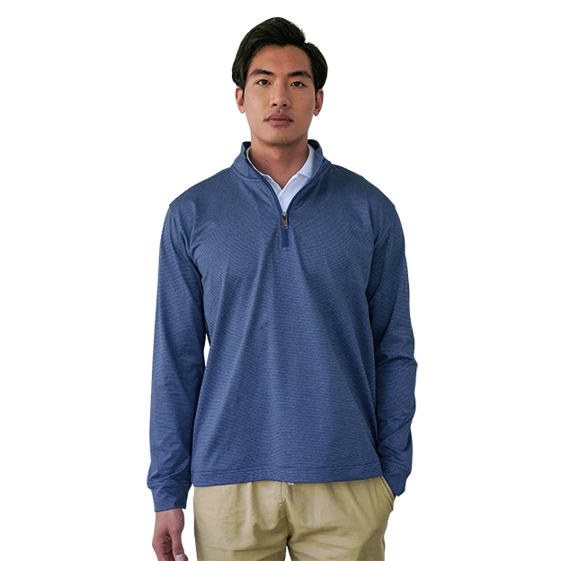 Aspen Stripe 1/4 Zip Pullover 1