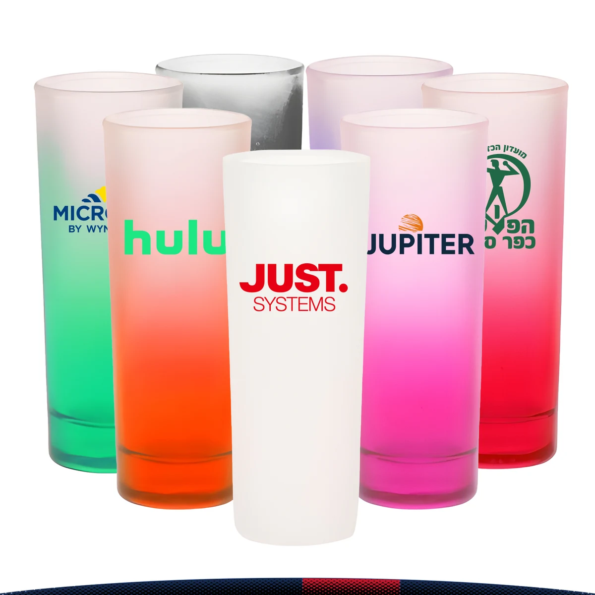 2 oz. Frosted Water Glasses 1