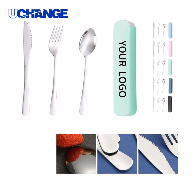 Portable Eco Friendly Stainless Steel Utensils Set for Travel