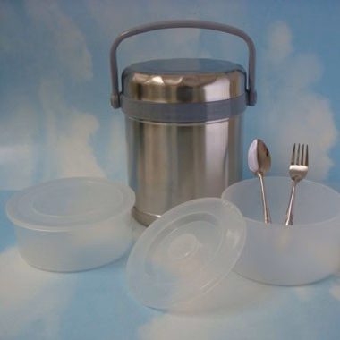 40 oz. Double Stainless Steel Thermal Lunch box