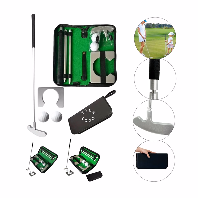 MOQ 50 Three-Section Golf Putter Set for Left/Right Hand