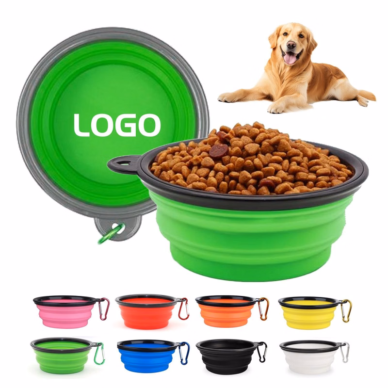 12oz Portable Silicone-Like TPE Folding Dog Bowl