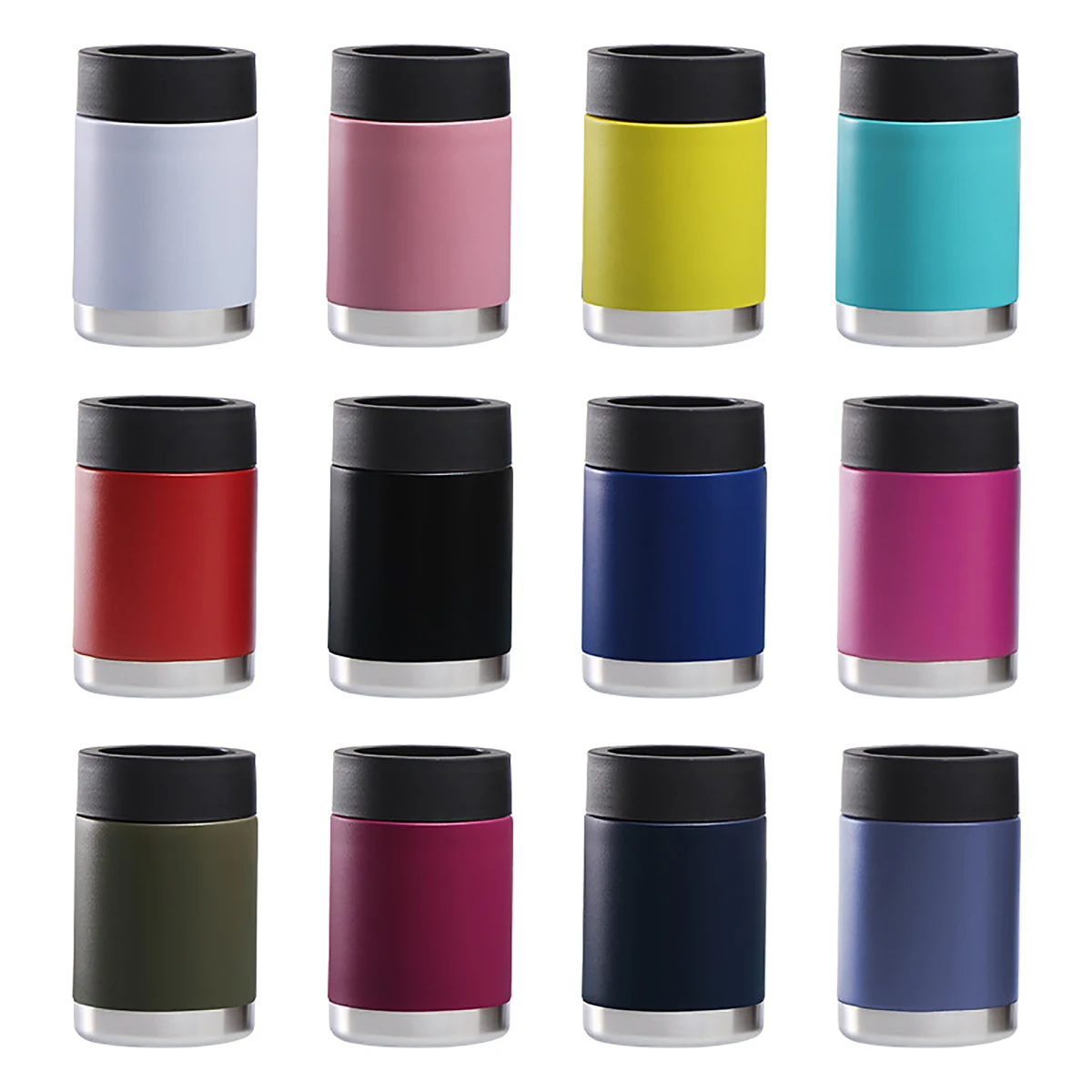 12oz Stainless Steel Can Cooler 1