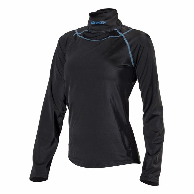 Wm's Ultra Comp Neckguard Hockey Shirt LS