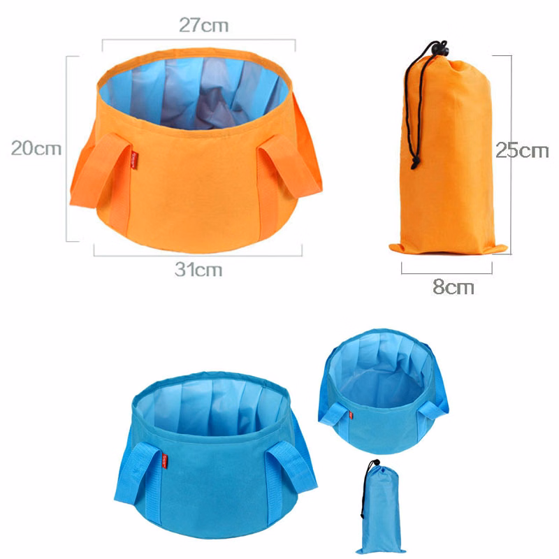 15L Folding Wash Basin Bucket