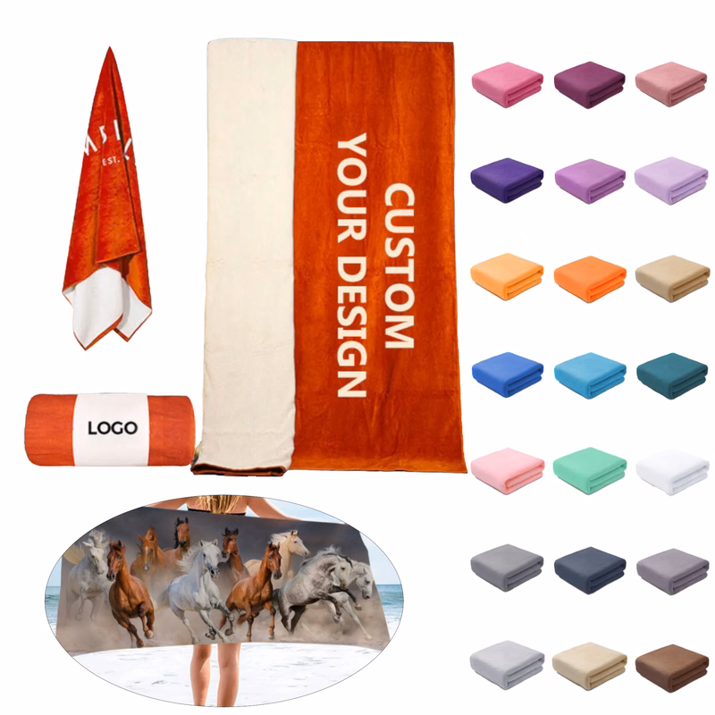 Large Quick Drying Beach Towel