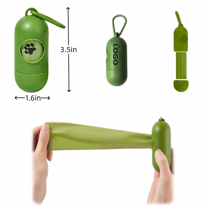 Dog Waste Bags Holder Dispenser With Clip