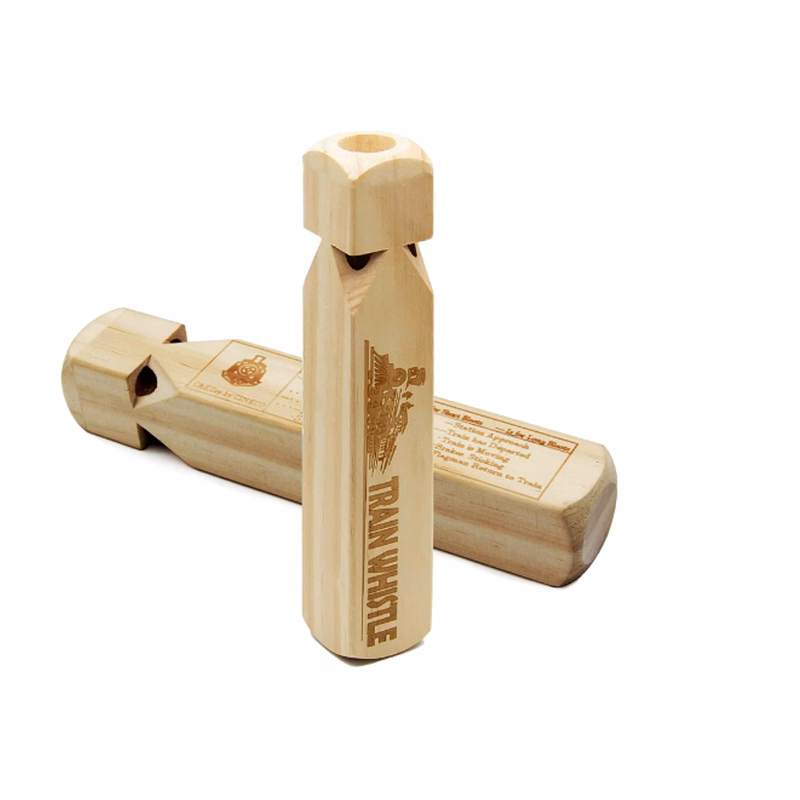 Custom Wooden Train Whistle