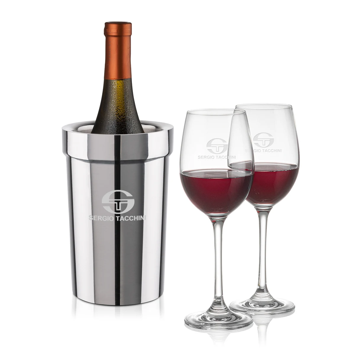 Milano Wine Cooler & Burlington Wine Set 1