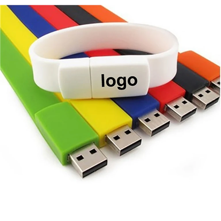 USB Flash Drive Silicone Wristbands 1