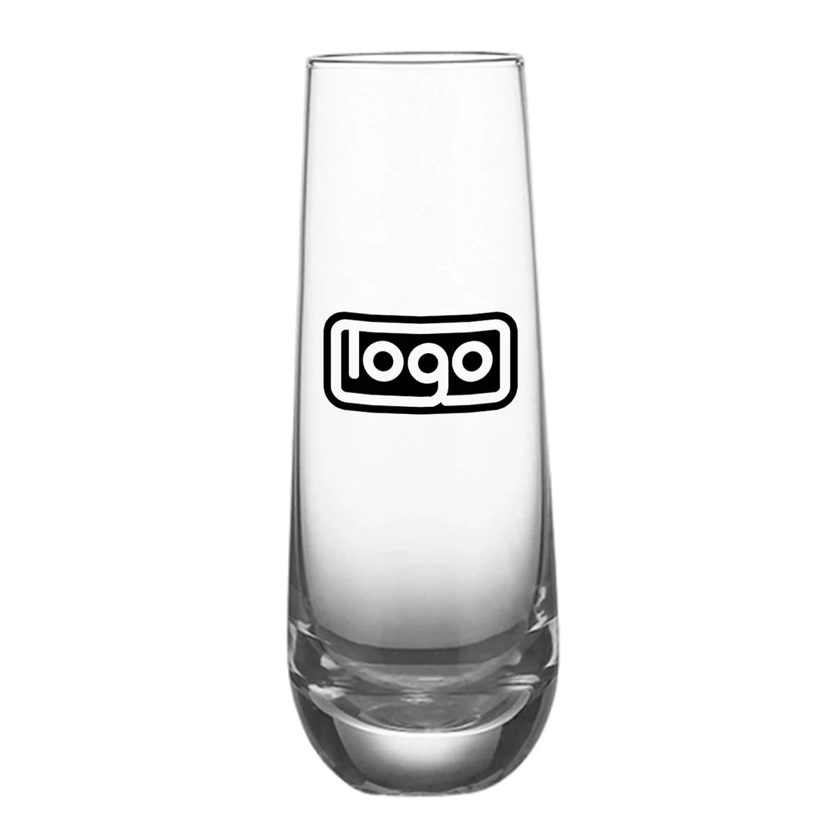 9 oz Stemless Clear Champagne Glasses 1