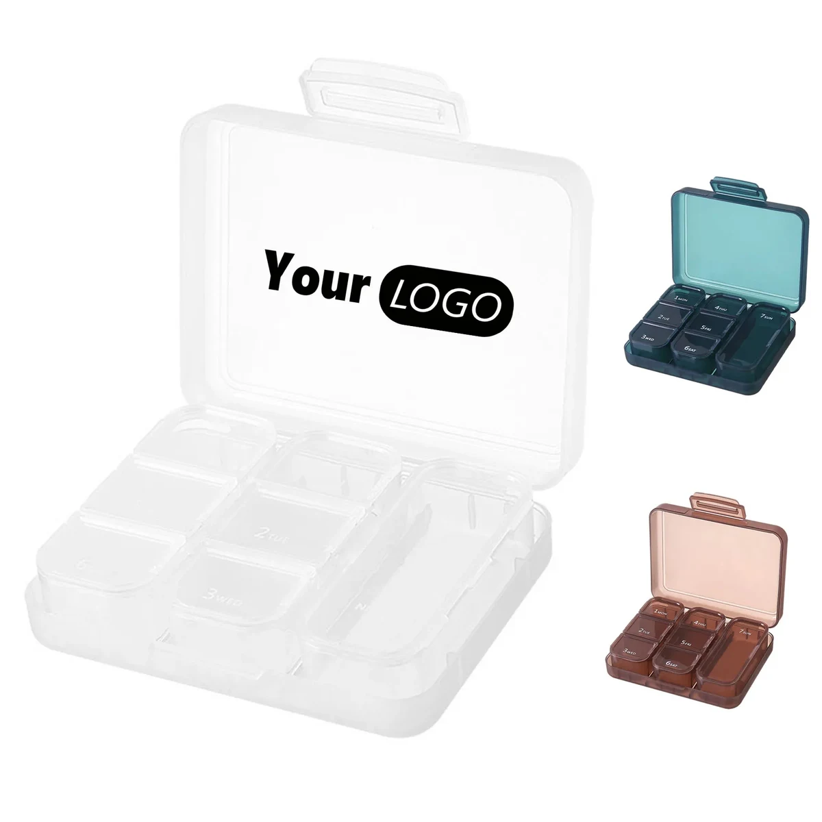 Portable Multi Grid Pill Box 1
