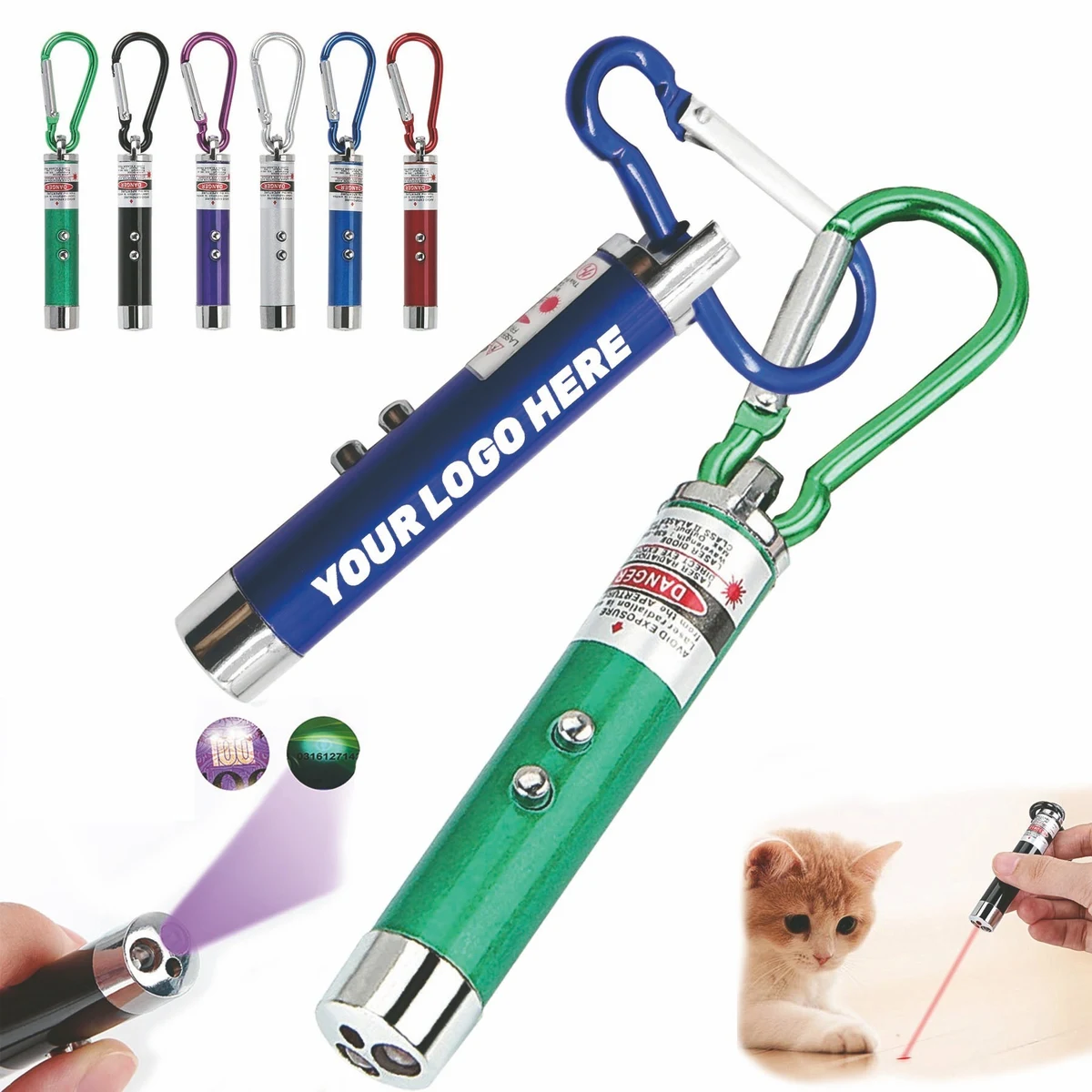 3-In-1 Laser Flashlight 1