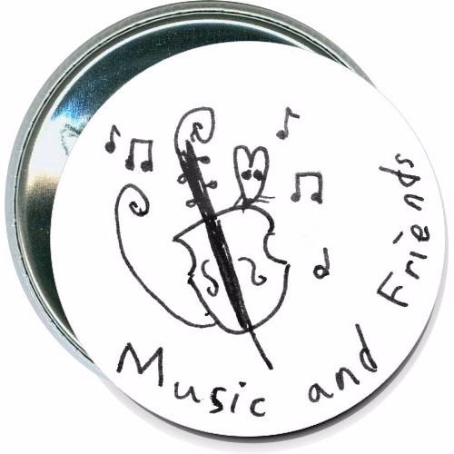 Music and Friends Button