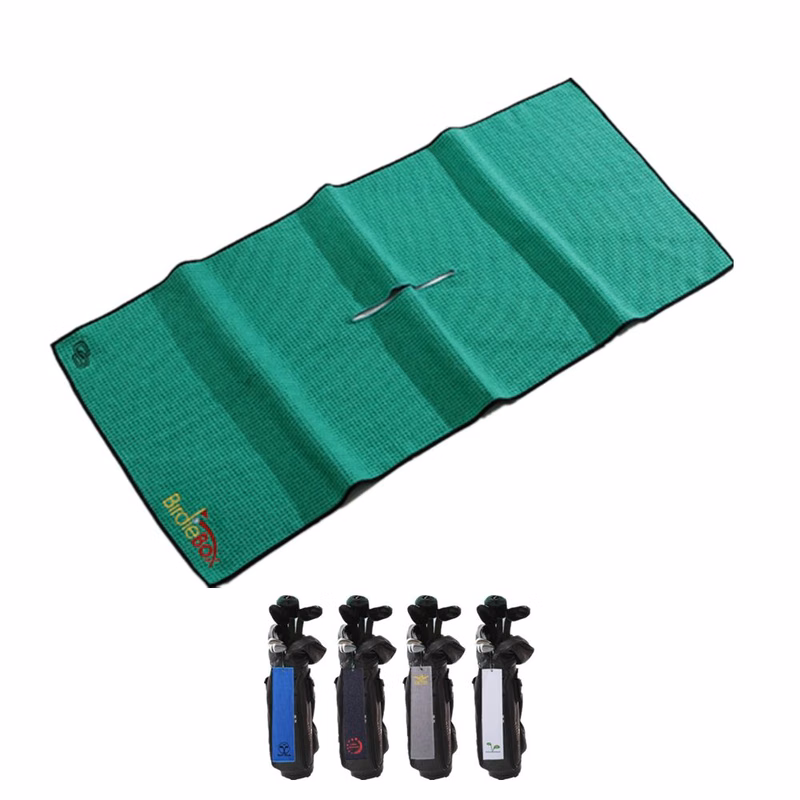 Waffle Pattern Golf Towels