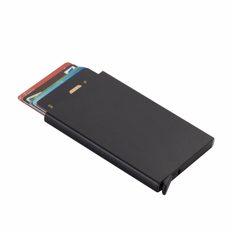 Automatic pop-up card case