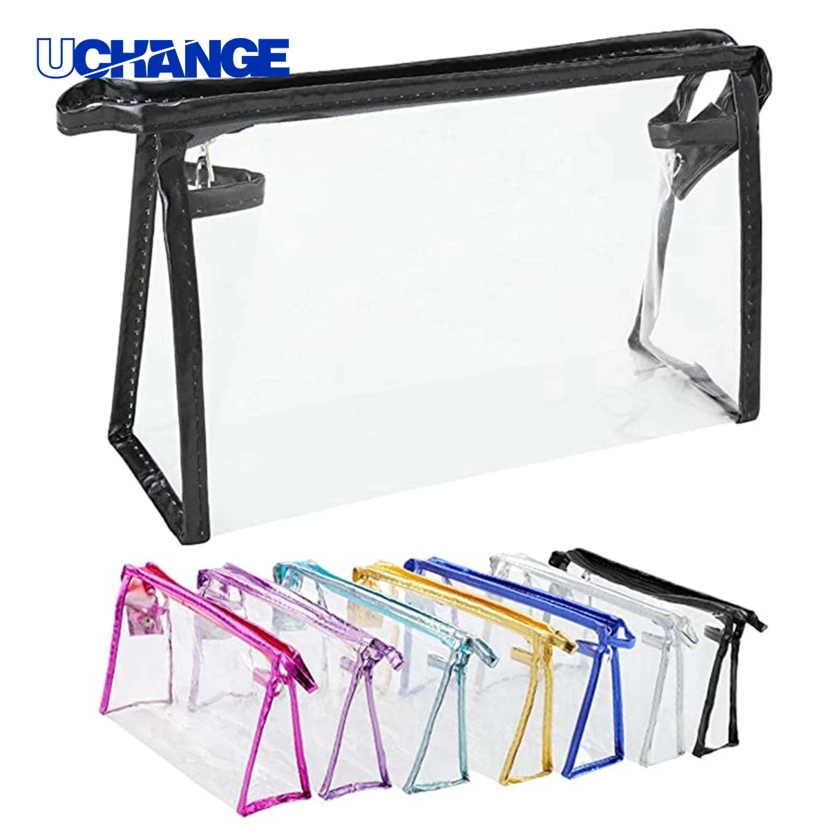 Travel Zipper Waterproof Toiletry Bags Organizer 1