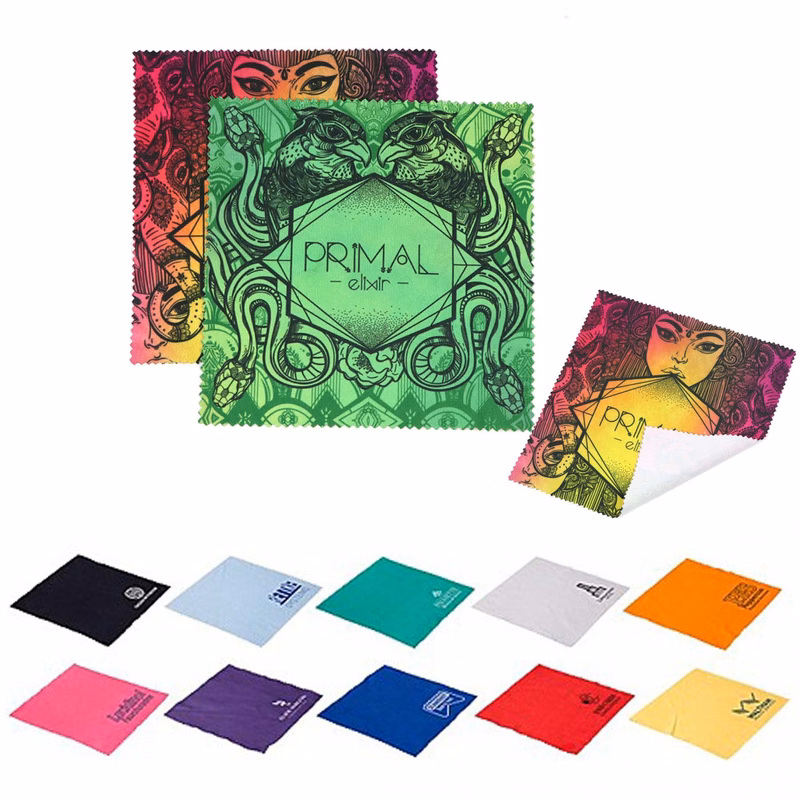 6"*6" Full Color Microfiber Cleaning Cloth