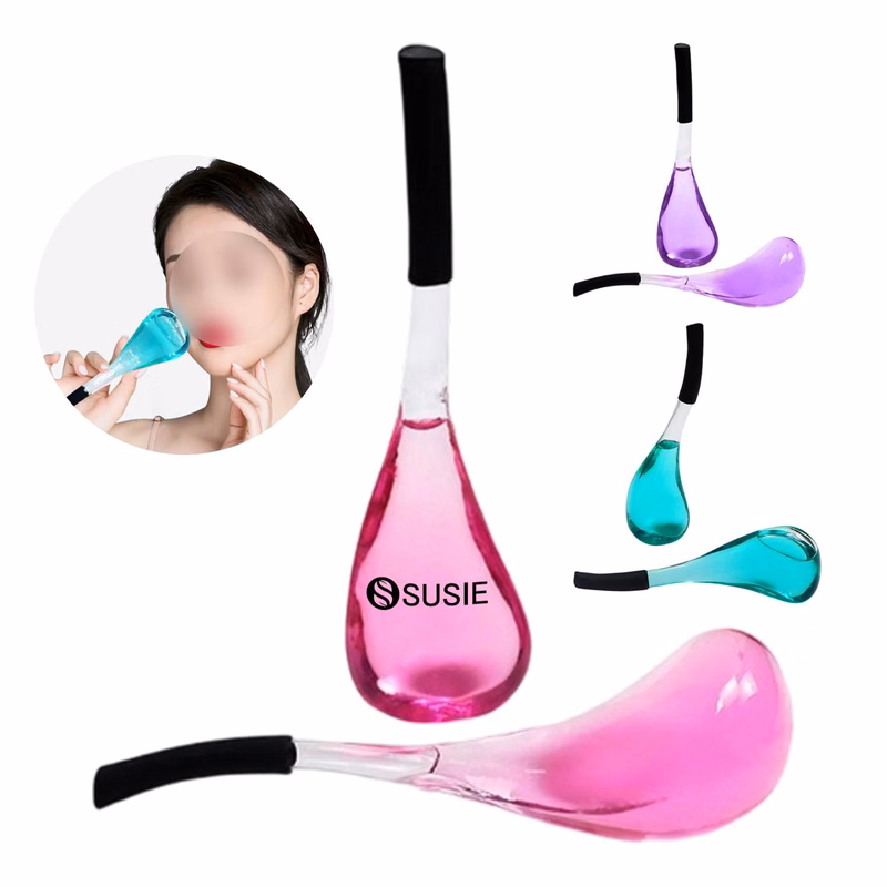 2pcs Facial Relax Massage Ice Spoon