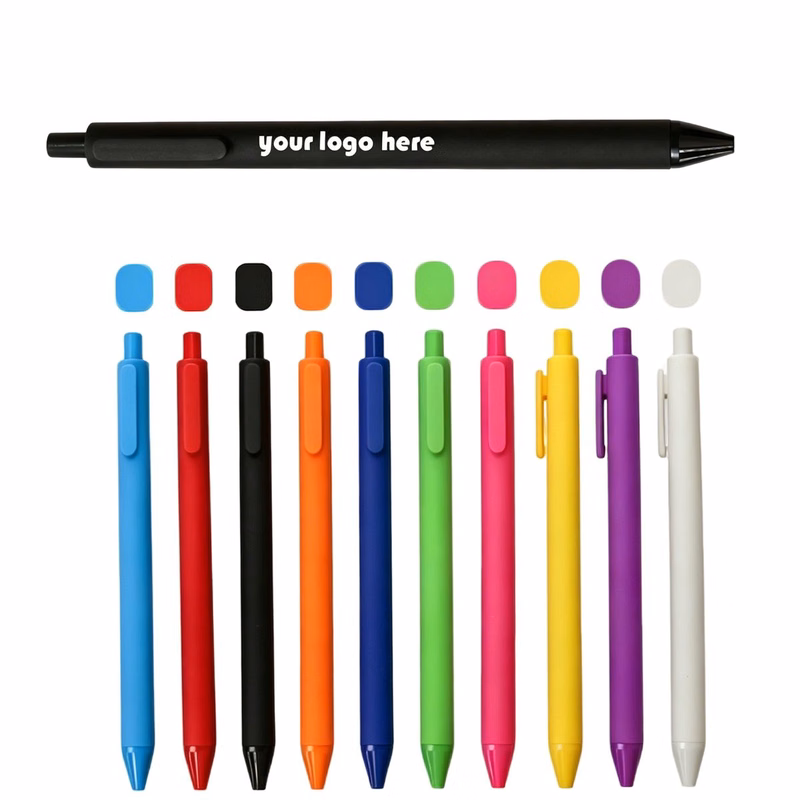 Frosted Plastic Click Pen for Promotional Events