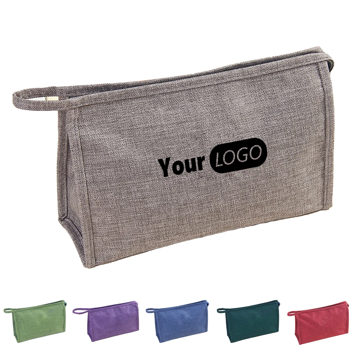 Oxford Portable And Minimalist Hand-Held Makeup Bag 1