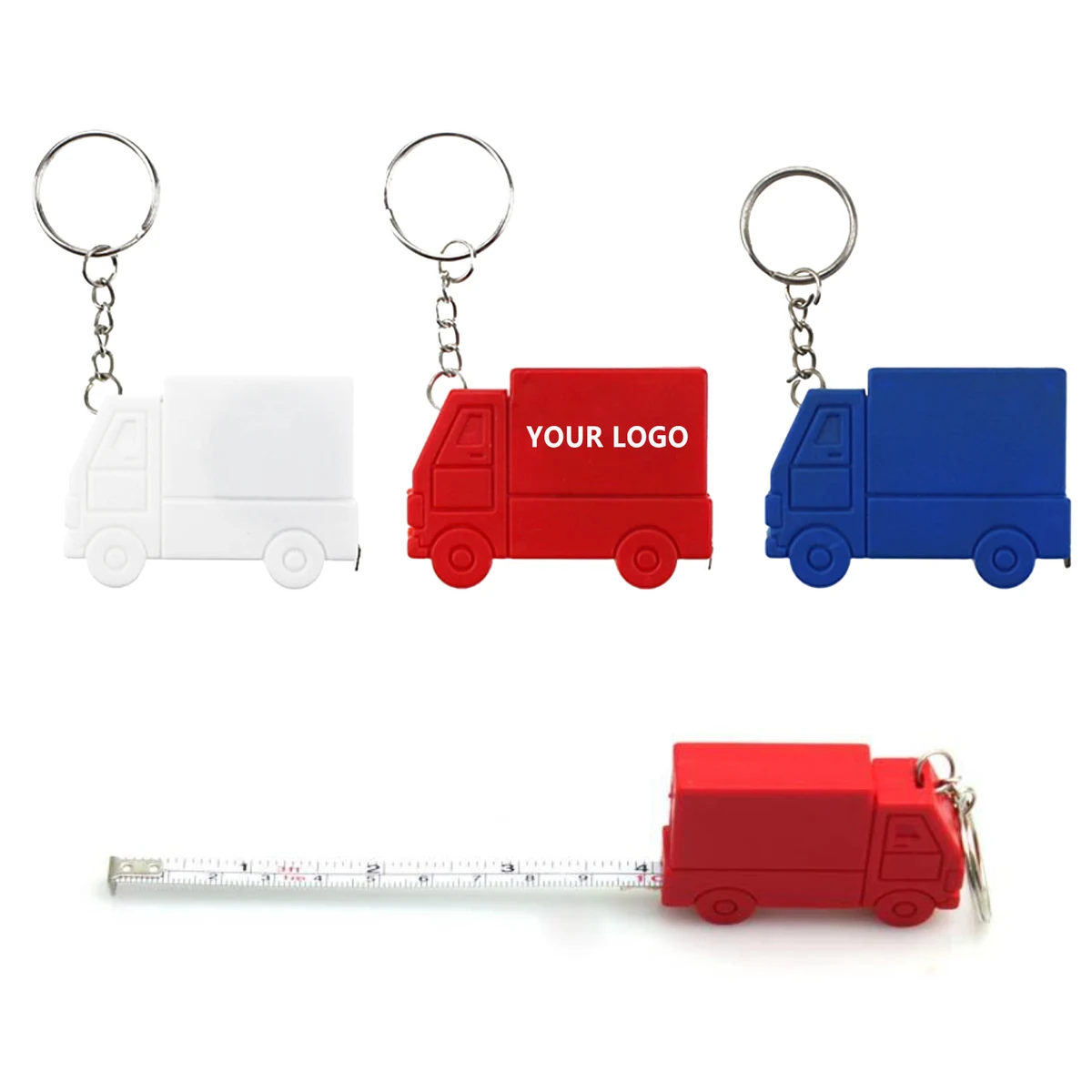 Car Shape Tape Measure Keychain 1