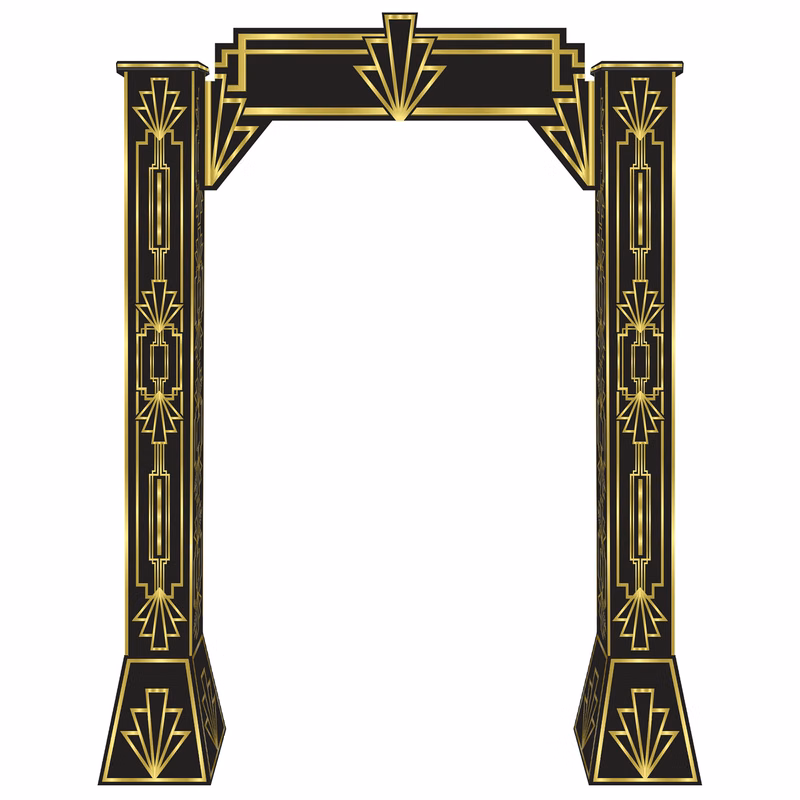 Great 20's 3-D Archway Prop