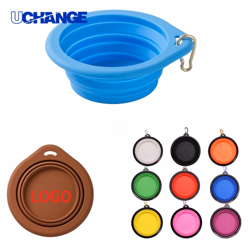 11.8oz Soft Silicone Dog Bowl Dish